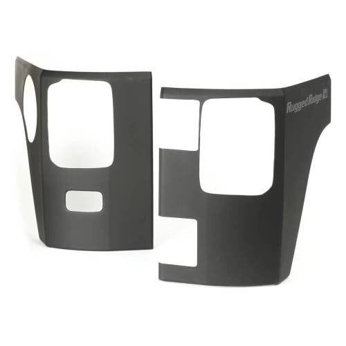 Rugged Ridge - Rugged Ridge Body Armor Kit Rear Quarter Panels | 07-18 Jeep Wrangler JK 2 Door - 11651.07