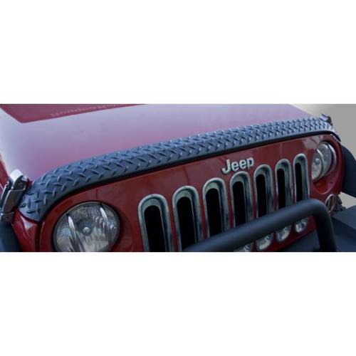 Rugged Ridge - Rugged Ridge Body Armor Hood Guard | 07-18 Jeep Wrangler JK - 11651.17