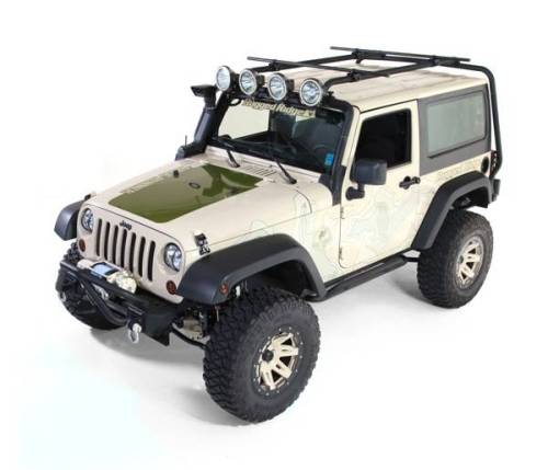 Rugged Ridge - Rugged Ridge Sherpa Roof Rack | 07-18 Jeep Wrangler JK 2 Door - 11703.01