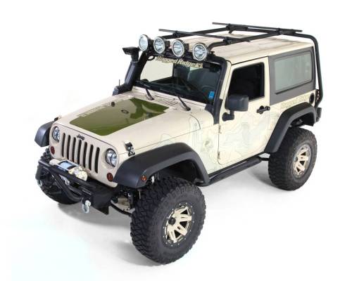 Rugged Ridge - Rugged Ridge Sherpa Roof Rack Kit | 07-18 Jeep Wrangler JK 2 Door - 11703.21