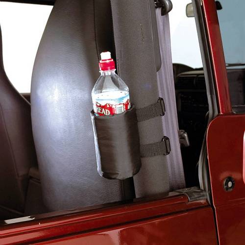 Rugged Ridge - Rugged Ridge Sport Bar Drink Holder Pair | 55-18 Jeep CJ/Wrangler YJ/TJ/JK - 12101.51