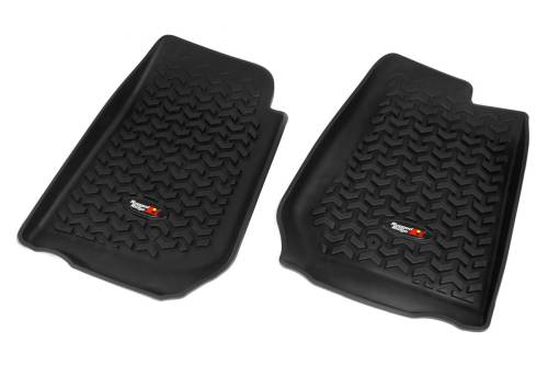 Rugged Ridge - Rugged Ridge All Terrain Floor Liner Front Pair Black RHD | 07-18 Wrangler JK/JKU - 12920.02