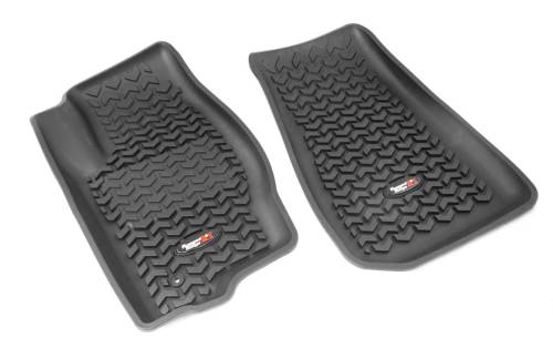 Rugged Ridge - Rugged Ridge All Terrain Floor Liner Front Pair Black | 07-17 MK/Dodge Caliber - 12920.3