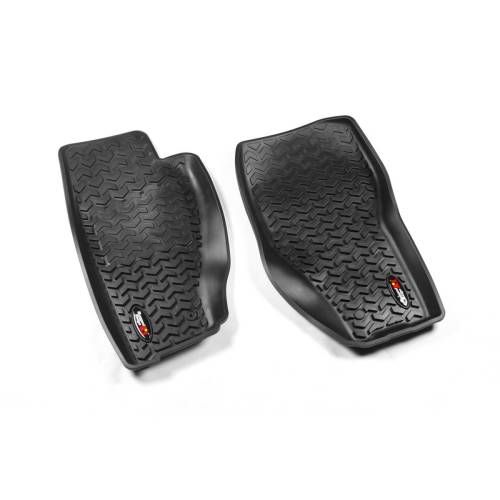 Rugged Ridge - Rugged Ridge All Terrain Floor Liner Front Pair Black | 08-12 Jeep Liberty KK - 12920.31