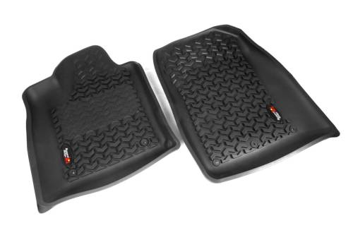 Rugged Ridge - Rugged Ridge Floor Liner Front | Black 2011-2020 Dodge / Jeep Durango / Grand Cherokee WK2 - 12920.32