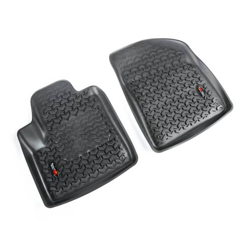 Rugged Ridge - Rugged Ridge Floor Liner Front | Black 2014-2020 Jeep Cherokee KL - 12920.33