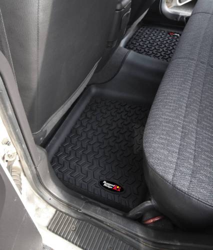 Rugged Ridge - Rugged Ridge All Terrain Floor Liner Rear Black | 84-01 Jeep Cherokee XJ - 12950.19