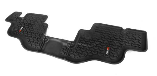 Rugged Ridge - Rugged Ridge All Terrain Floor Liner Rear Black | 76-95 Jeep CJ7/Wrangler YJ - 12950.22