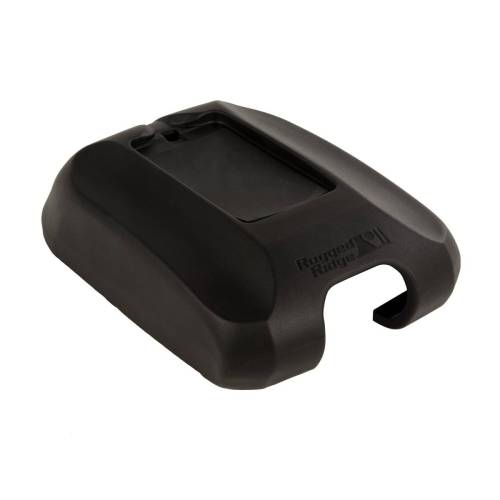 Rugged Ridge - Rugged Ridge Center Console Cover W/Phone Holder Black | 11-18 Jeep Wrangler JK - 13107.62