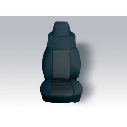 Rugged Ridge - Rugged Ridge Seat Cover Kit Front Neoprene Black | 03-06 Jeep Wrangler TJ - 13213.01