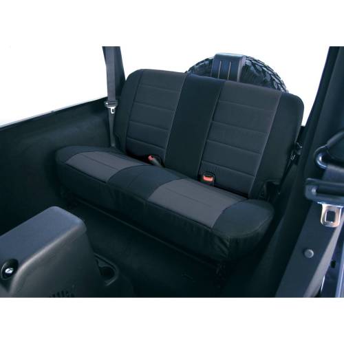 Rugged Ridge - Rugged Ridge Neoprene seat cover Rugged Ridge rear black 97-02 Wrangler - 13261.01