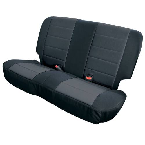 Rugged Ridge - Rugged Ridge Neoprene seat cover Rugged Ridge rear black 03-06 Wrangler - 13263.01