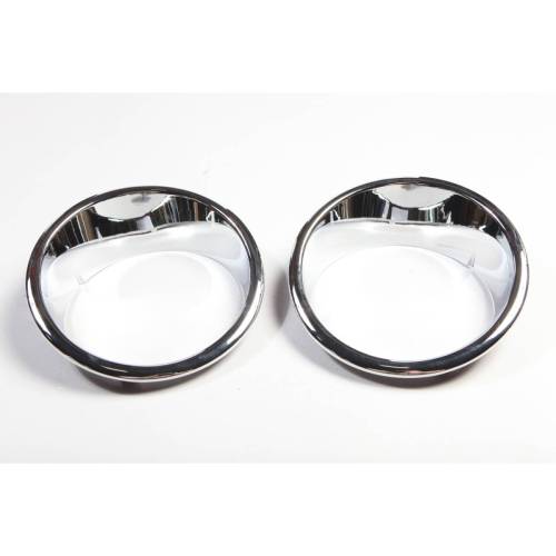 Rugged Ridge - Rugged Ridge Headlight Bezel Kit Chrome | 07-18 Jeep Wrangler JK - 13311.2