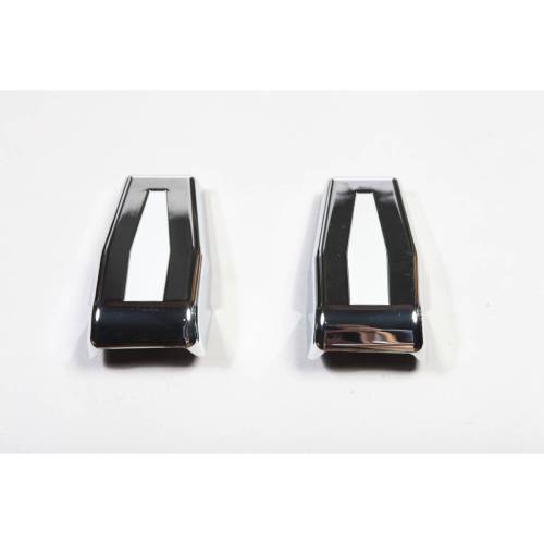 Rugged Ridge - Rugged Ridge Liftgate Hinge Cover Kit Chrome | 07-18 Jeep Wrangler JK - 13311.25