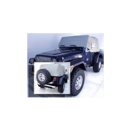 Rugged Ridge - Rugged Ridge Cab Cover Gray | 92-06 Jeep Wrangler YJ/TJ - 13316.09