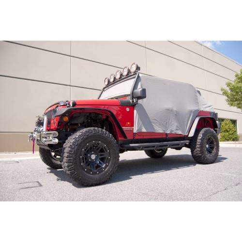 Rugged Ridge - Rugged Ridge Cab Cover Gray | 07-18 Jeep Wrangler JK - 13317.09