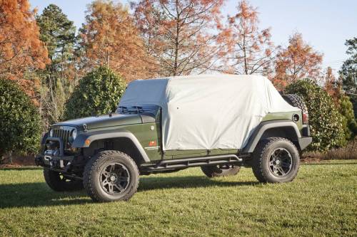 Rugged Ridge - Rugged Ridge Weather-Lite Cab Cover | 07-21 Jeep Wrangler JK/JL 4 Door - 13318.1