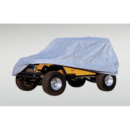 Rugged Ridge - Rugged Ridge Weather-Lite Car Cover Full | 76-95 Jeep CJ/Wrangler YJ - 13321.51