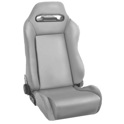 Rugged Ridge - Rugged Ridge Sport Seat Front Reclinable Gray | 76-02 Jeep CJ/Wrangler YJ/TJ - 13405.09