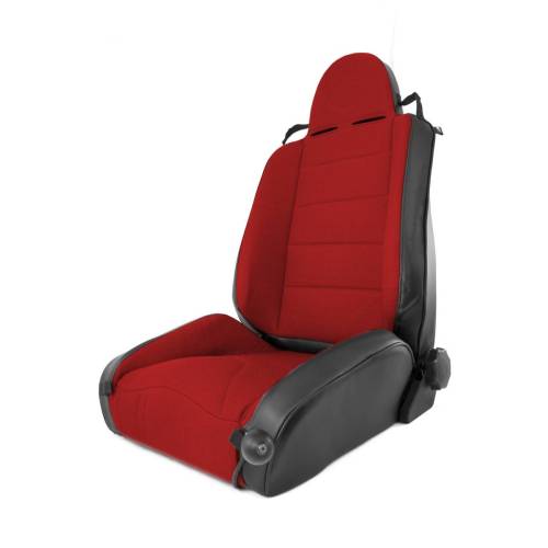 Rugged Ridge - Rugged Ridge RRC Off Road Racing Seat Reclinable Red | 97-06 Jeep Wrangler TJ - 13416.53