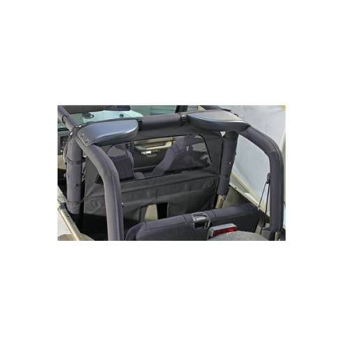 Rugged Ridge - Rugged Ridge GRAY ROLL BAR CURTAIN | 80-06 JEEP CJ AND WRANGLER - 13552.09