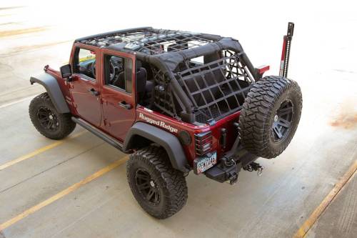 Rugged Ridge - Rugged Ridge Cargo Net Black | 07-18 Jeep Wrangler Unlimited JKU 4 Door - 13552.71