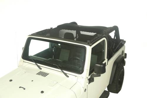 Rugged Ridge - Rugged Ridge Eclipse Sun Shade Full Cover | 04-06 Jeep Wrangler Unlimited LJ - 13579.09