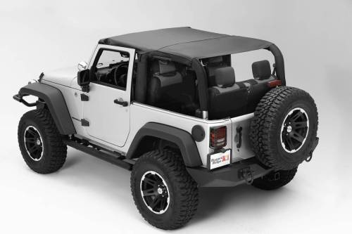 Rugged Ridge - Rugged Ridge Pocket Island Topper Black Diamond | 10-18 Jeep Wrangler JK - 13591.35