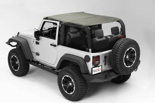 Rugged Ridge - Rugged Ridge Pocket Island Topper Khaki Diamond | 10-18 Jeep Wrangler JK - 13591.36