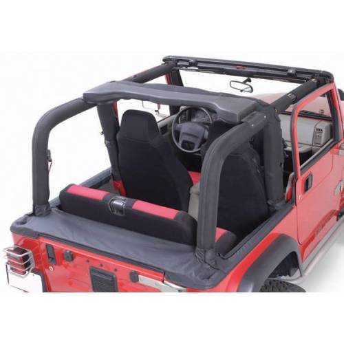 Rugged Ridge - Rugged Ridge Roll Bar Cover Kit Full | 92-95 Jeep Wrangler YJ - 13611.15