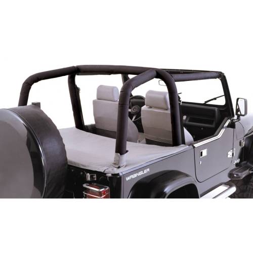 Rugged Ridge - Rugged Ridge Roll Bar Cover Kit Full | 97-02 Jeep Wrangler TJ - 13612.15