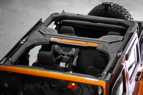 Rugged Ridge - Rugged Ridge Roll Bar Cover Polyester | 07-18 Jeep Wrangler JKU - 13613.01