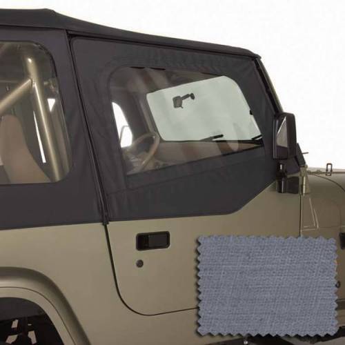 Rugged Ridge - Rugged Ridge Door Skins Gray | 88-95 Jeep Wrangler YJ - 13716.09