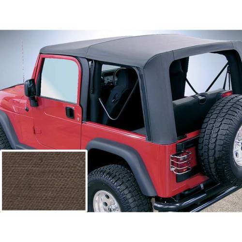 Rugged Ridge - Rugged Ridge XHD Soft Top Khaki Clear Windows | 97-06 Jeep Wrangler TJ - 13729.36