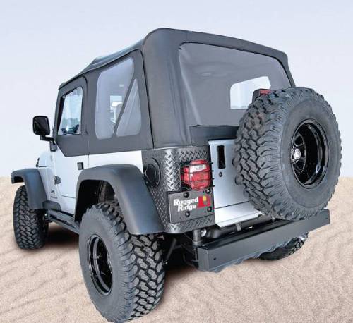 Rugged Ridge - Rugged Ridge XHD Soft Top Black Diamond Tinted | 04-06 Jeep Wrangler LJ - 13731.35