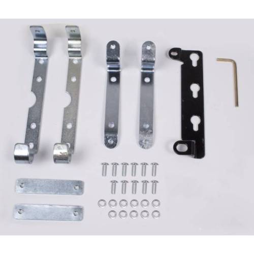 Rugged Ridge - Rugged Ridge Winch Solenoid Box Mounting Brackets Rugged Ridge Winches - 15103.26