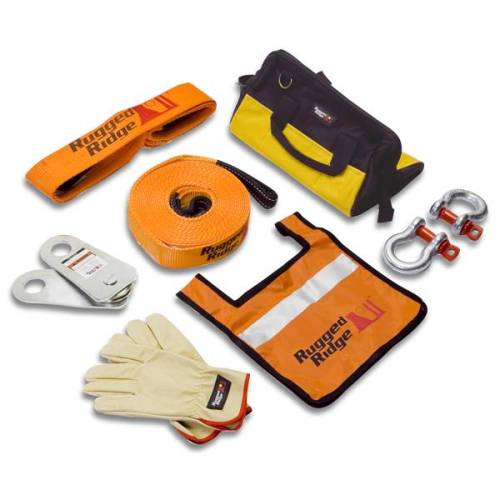 Rugged Ridge - Rugged Ridge XHD Recovery Gear Kit 20000 Lbs - 15104.25