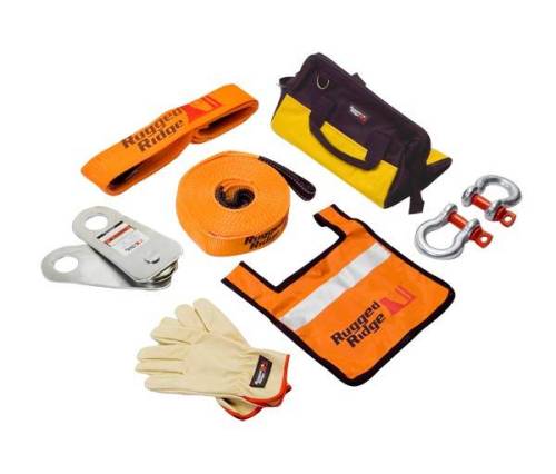 Rugged Ridge - Rugged Ridge XHD Recovery Gear Kit 30000 Lbs - 15104.28