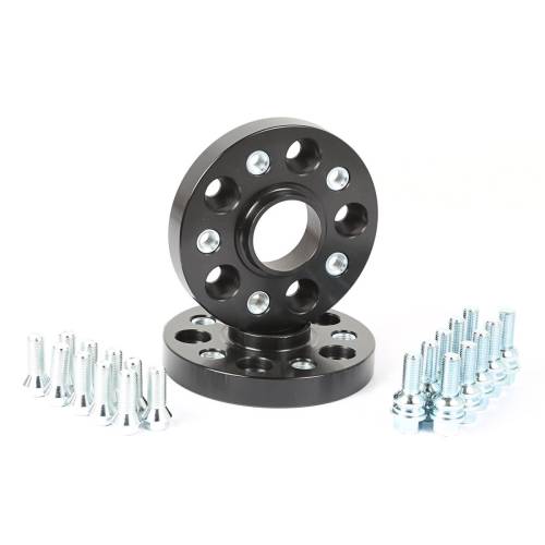 Rugged Ridge - Rugged Ridge Wheel Spacer Kit Black 1 Inch/25 mm | 10-17 VW Amarok - 15201.19