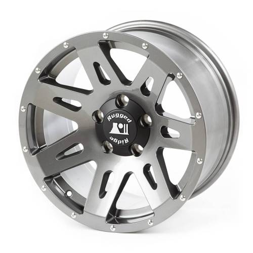 Rugged Ridge - Rugged Ridge XHD Wheel 17x8.5 Gun Metal | 07-18 JK/JKU - 15301.61