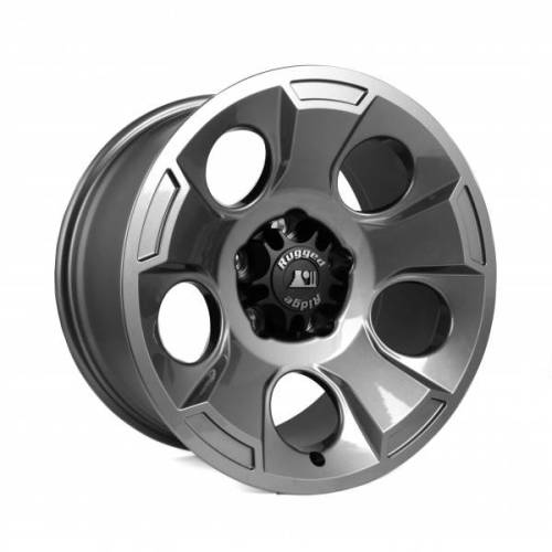 Rugged Ridge - Rugged Ridge Drakon Wheel 17x9 Gun Metal | 07-21 Jeep Wrangler JK/JL - 15302.3