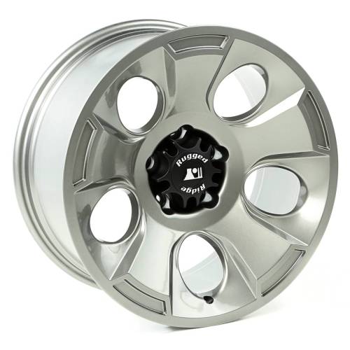 Rugged Ridge - Rugged Ridge Drakon Wheel 18x9 Gun Metal | 07-21 Jeep Wrangler / 20-21 Gladiator - 15302.31