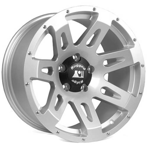 Rugged Ridge - Rugged Ridge XHD Wheel 18x9 Silver | 07-18 Jeep Wrangler JK - 15305.4