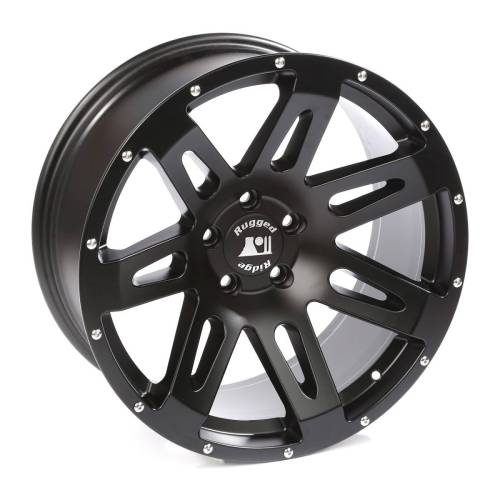 Rugged Ridge - Rugged Ridge XHD Wheel 20x9 Black Satin | 07-21 Jeep Wrangler / 20-21 Gladiator - 15306.01