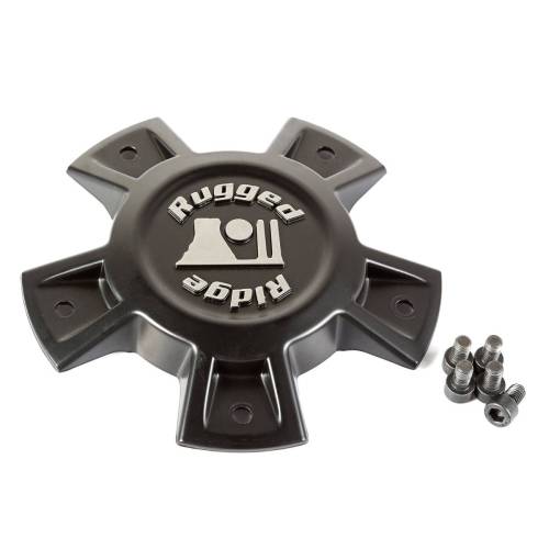 Rugged Ridge - Rugged Ridge Trail Runner Classic Wheel Center Cap | 07-21 Wrangler JK/JL/JT - 15500.9