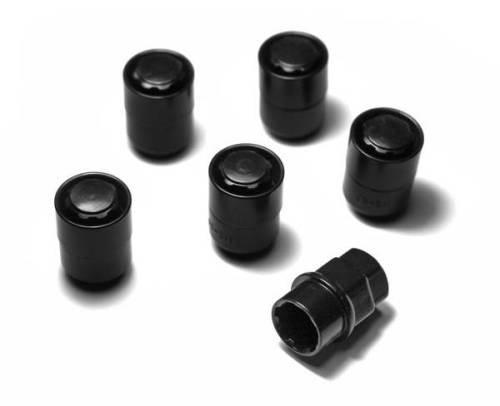 Rugged Ridge - Rugged Ridge Five Piece Wheel Lock Set 1/2 -20 Thread Black - 16715.21