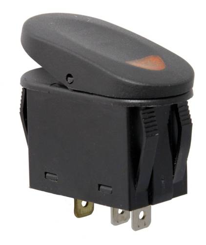 Rugged Ridge - Rugged Ridge Rocker Switch 2 Position Amber - 17235.01