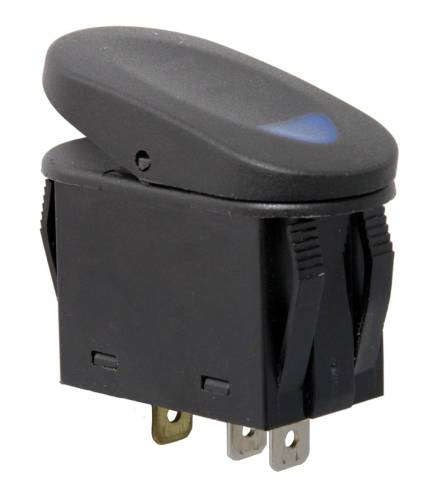 Rugged Ridge - Rugged Ridge Rocker Switch 2 Position Blue - 17235.03