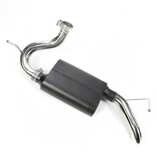 Rugged Ridge - Rugged Ridge Exhaust Muffler Heavy Duty Off-Road | 07-18 Jeep Wrangler JK - 17606.7