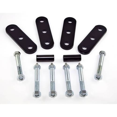 Rugged Ridge - Rugged Ridge Suspension Leaf Spring Shackle Kit Greaseable | 55-75 Jeep CJ - 18265.02